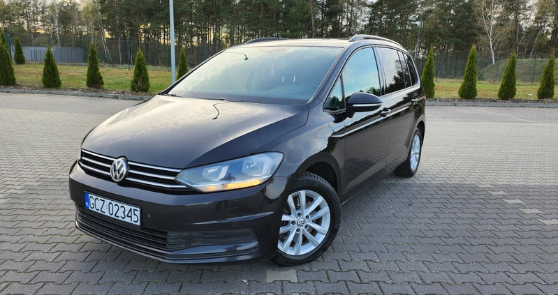 Volkswagen Touran cena 59400 przebieg: 260018, rok produkcji 2017 z Czarne małe 667